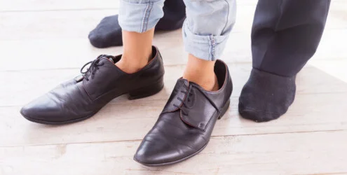 Oversized shoes