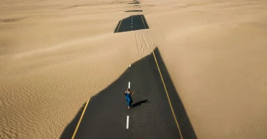 Road covered